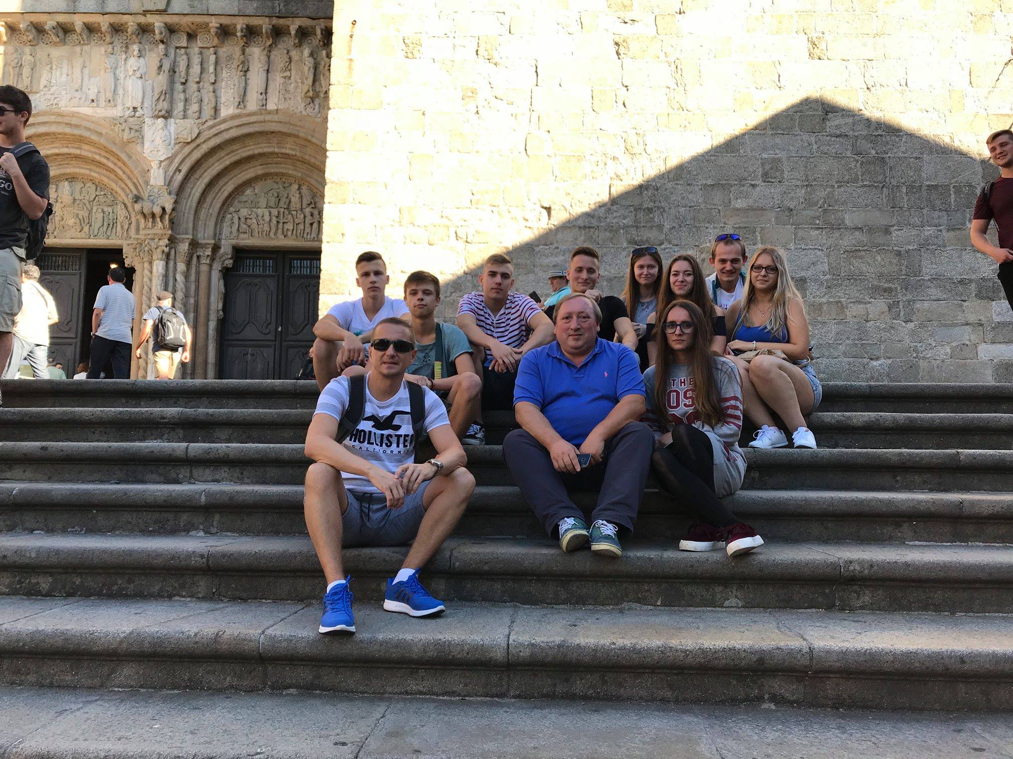 Students from Slovakia get to Marín and Pontevedra