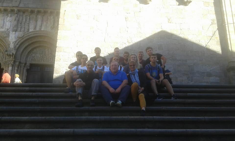 Group of eleven students and two teachers from Hungary arrive to Marín/Pontevedra